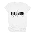 thumbnail image 2 of Pntutb T-Shirt à Col Rond Imprimé à Manches Courtes pour Femmes, Mode, Décontracté, Coupe Ample, Hauts, 2 of 5