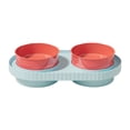 thumbnail image 2 of LEFXSMR Cat & Dog Bowls, Spill-proof Pet Cat Feeder for Drinking & Feeding, Slanted Cat Water Bowl for Pets Home Use, Blue, 2 of 6