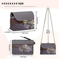 thumbnail image 7 of Pzuqiu Cute Elephant Leather Crossbody Bags for Women Trendy Soft Leather Quilted Shoulder Bag with Chain Strap Exquisite Practical Quilted Mini Crossbody Purse for Women, 7 of 7