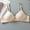 Beige, variant on hoksml Bras for Women,Women's Bra Soild Wire Free Underwear One-Piece Bra Everyday Small Cup Underwear