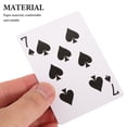 thumbnail image 3 of 1 Set Paper Poker Cards Props Board Game Entertaining Poker Blank Sublimation Pokers, 3 of 9