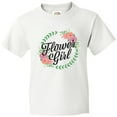 thumbnail image 3 of Inktastic Flower GIrl with Flower Circle Youth T-Shirt, 3 of 5