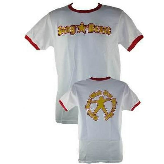 Chris Jericho Sexy Beast Red White Ringer Mens T-shirt S