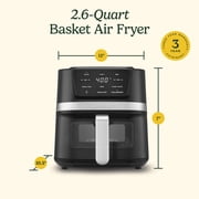Cuisinart 2.6 Qt. Digital Basket Air Fryer, Black