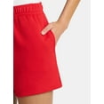 thumbnail image 2 of No Boundaries Game Day Pull-On Fleece Shorts, 3'' Inseam, Women’s, 2 of 3