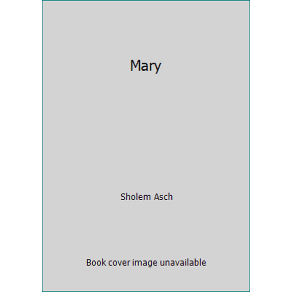 Pre-Owned Mary (Paperback) 0881841412 9780881841411