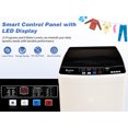 thumbnail image 4 of Ktaxon Full Automatic Washing Machine, 15.6Lbs Top Load Portable Washer with Drain Pump, 10 Wash Programs 8 Water Level Washer and Dryer Combo, 2 in 1 Washer and Dryer for Apartments, RV, Camping, 4 of 10