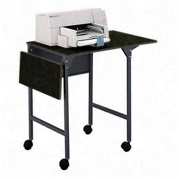 Machine Stand with Drop Leaves in Black