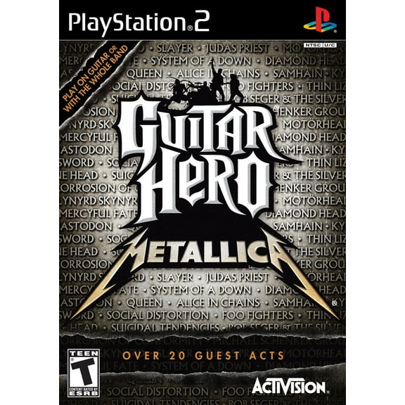 Guitar Hero Metallica - Playstation 2