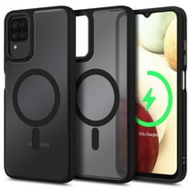 NGB SUPREMACY For Samsung Galaxy A12 Phone Case Wireless Charging MagSafe/Qi Magnetic Car Mount Galaxy A12 Case Cover