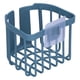 thumbnail image 3 of Estante para inodoro sin perforaciones, soporte para papel higiénico de baño montado en la pared de gran capacidad para el hogar, azul oscuro, 3 of 14
