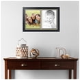 thumbnail image 2 of ArtToFrames Collage Photo Picture Frame with 2 - 8x10" Openings, Framed in Black with Buttercup and Black Mats (CDM-3926-2143), 2 of 8
