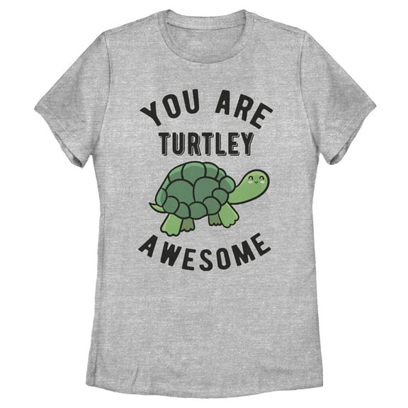 Women's Lost Gods You are Turtley Awesome Graphic T-Shirt