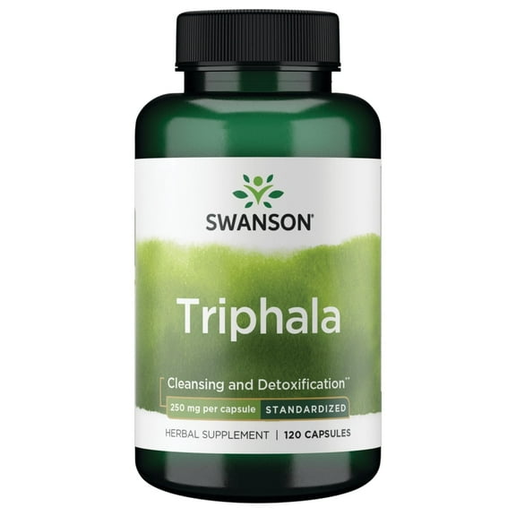 Swanson Triphala (Standardized) 250 mg 120 Capsules