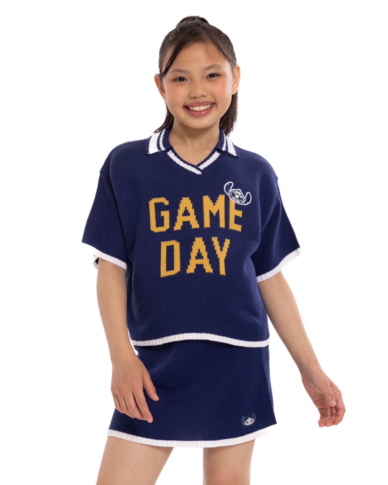Stitch Girls Varsity Sweater Knit Skirt, Sizes 4-16