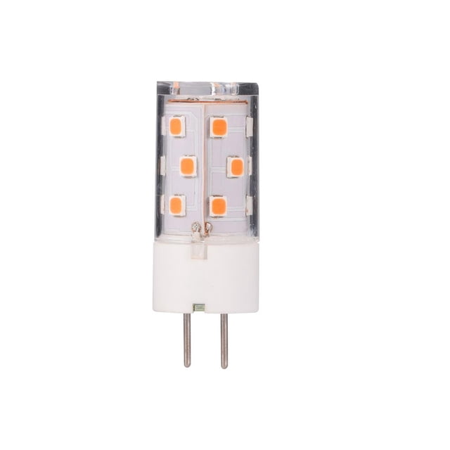 Gy6.35/G6.35 Ac/Dc12V Bombilla Led 5W Equivalente A 50W Gy6.35 Lámpara Halógena T4 Jc Tipo Bi-Pin Base Blanco Cálido 2700K Speravity HA026697-01