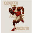 thumbnail image 2 of Kickoffs & Cookouts American Football Adult Sand Long Sleeve Hoodie-Small, 2 of 3