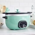 thumbnail image 2 of GreenLife Healthy Duo Slow Cooker | Turquoise, 2 of 10