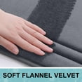 thumbnail image 3 of Smiry Memory Foam Toilet Rugs U-Shaped 20"x 24", Ultra Soft Absorbent Bathroom Rug, Non-Slip Machine Washable Contour Bath Rug, Dark Grey, 3 of 8