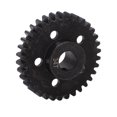 thumbnail image 1 of RC Motor Gear Replacement, Black RC Motor Gear Steel 34T  For 1/8 RC Cars, 1 of 8