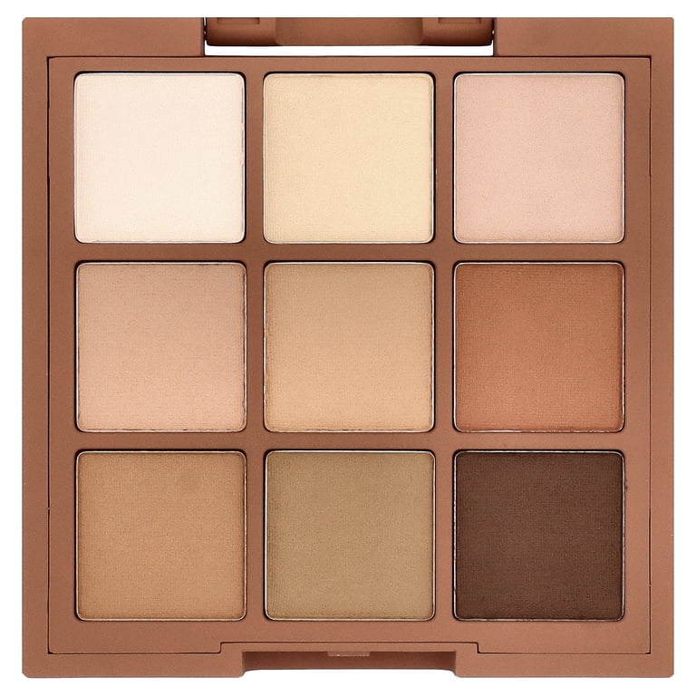 Jason Wu Beauty Flora 9 Eyeshadow Palette, Matte Warm Earthy Tones