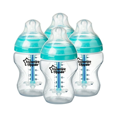 Tommee Tippee Advanced Anti-Colic Bottles - Clear - 4pk/9oz
