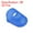 Dark Blue, variant on Uxcell 20 Pcs Finger Tips Anti Slip Fingertip Protector Silicone Finger Guard for Paper Sorting Sewing XS Size Dark Blue