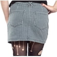 thumbnail image 3 of Sourpuss Engineer Striped Skirt from Clothing, 3 of 3