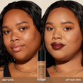 thumbnail image 2 of Milani Conceal + Perfect 2-in-1 Foundation + Concealer - Bronceado natural (1 fl. Oz.) Base líquida libre de crueldad animal - Cubre círculos debajo de los ojos, imperfecciones y decoloración de la, 2 of 6