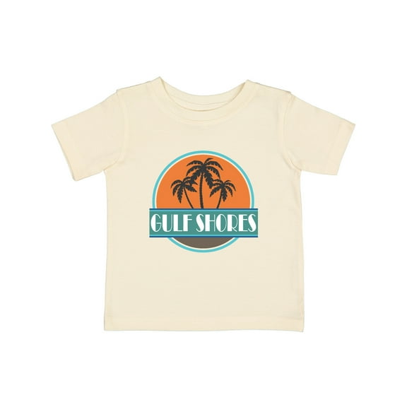 Inktastic Gulf Shores Alabama Vacation Boys or Girls Baby T-Shirt