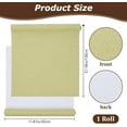 thumbnail image 2 of 51x11.8 Inch Green Grassy Book Cloth Paper Backed for Book Cover Binding Weave Linen Fabric Surface Protector Book Binding Cloth for Adult Scrapbooking Album DIY Crafts Dark KhakiDIY, 2 of 9