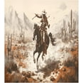 thumbnail image 5 of Western Desert Cowboy Dishwasher Magnet Cover Magnetic Dish Washer Front Door Cover Panel Decal Trimmable Magnet Sticker for Kitchen Appliance 20 x 26 Inch Home Decor, 5 of 5