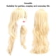 thumbnail image 3 of Peluca De Cosplay Ondulada Rubia Larga ANGGREK, 3 of 7