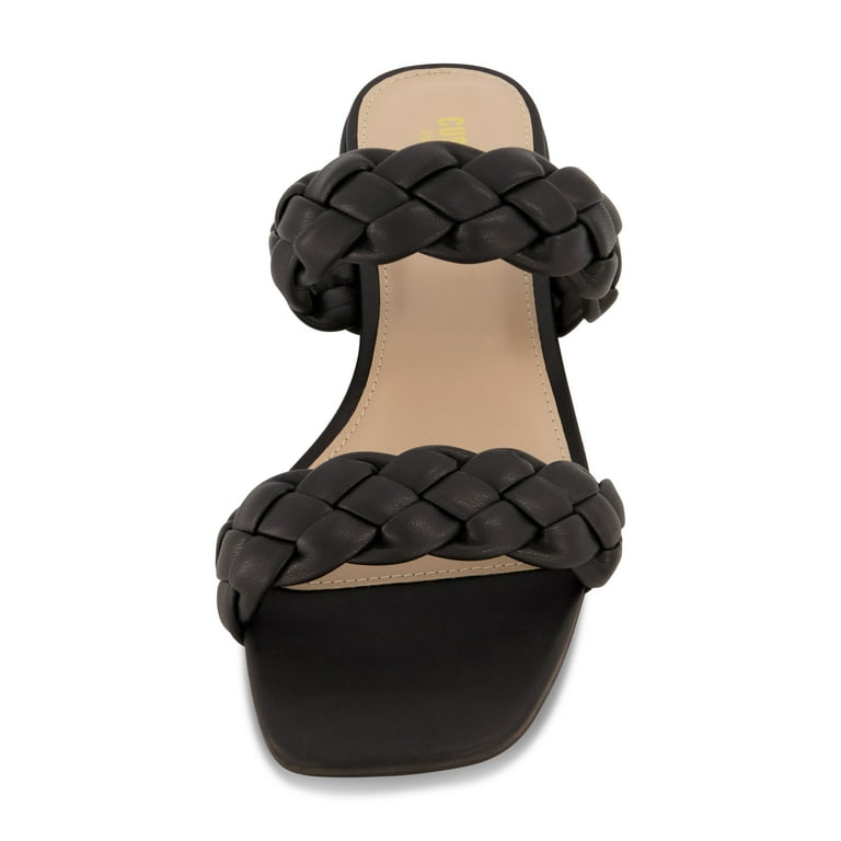Slide sandal block heel 2025