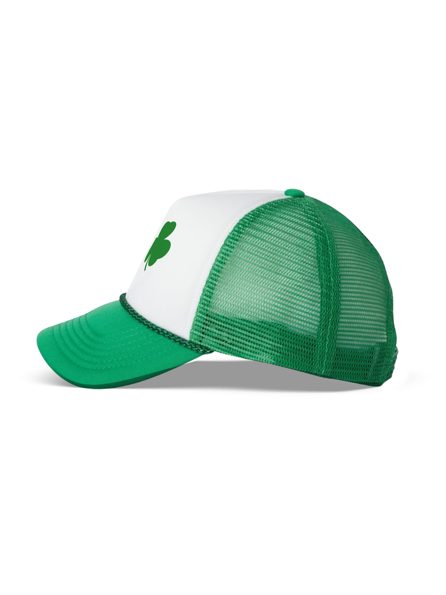 Awkward Styles St. Paddy's Day Trucker Hats for St. Patrick's Day Celebration Vintage Style Retro Mesh Cap Gift St. Patrick Top Hat Green Hat Gift for Him Gift for Her St. Patrick's Day Accessories - image 3 of 6