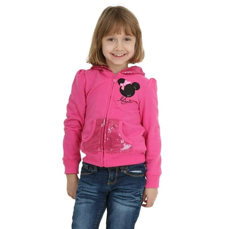 

Disney Little Girls Minnie Mouse Sequin Hoodie 2T