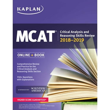 Kaplan Test Prep: MCAT Critical Analysis and Reasoning Skills Review 2018-2019 : Online   Book (Paperback)