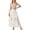 A-White666, variant on SONXAHE Twist Waist Midi Dress for Women Short Sleeve Daily Long Dress