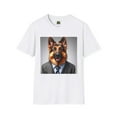 thumbnail image 4 of German Shepherd Dog "My Alter Ego Dog" Unisex Softstyle T-Shirt, 4 of 10