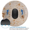 thumbnail image 4 of Disketp Tortilla Small Mouse Pad 7.9x7.9 Inches,Washable Round Mousepad For Office Laptop Computer,Non-Slip Rubber Base Mouse Pads For Wireless Mouse, 4 of 9