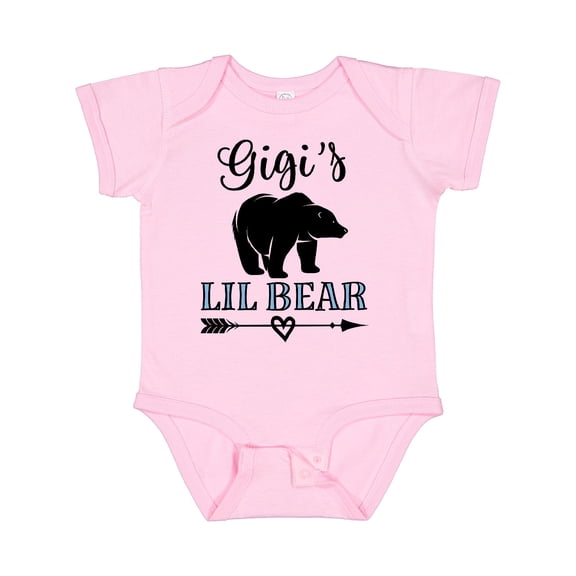 Inktastic Gigi Lil Bear Grandson Boys Baby Bodysuit