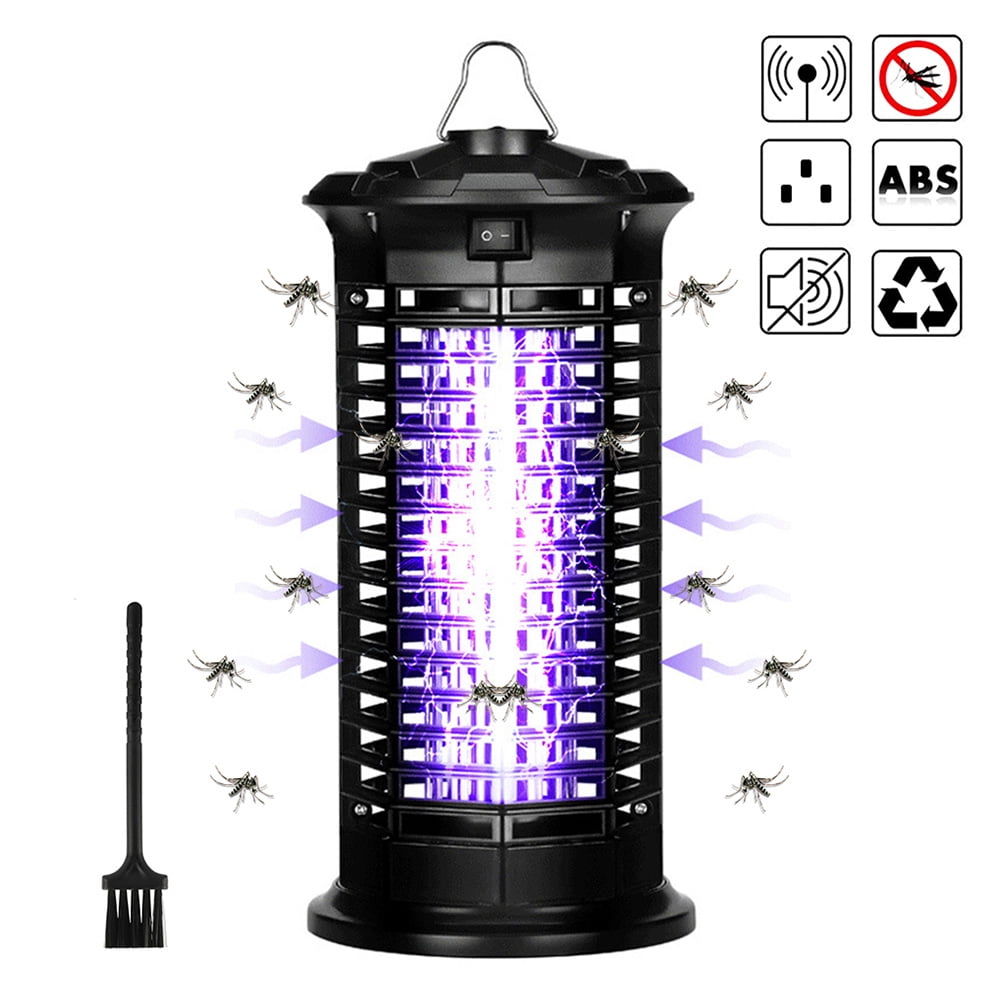 Details about   2x Electric Mosquito Insect Killer Lamp Zapper UV LED Light Fly Bug Pest Control 