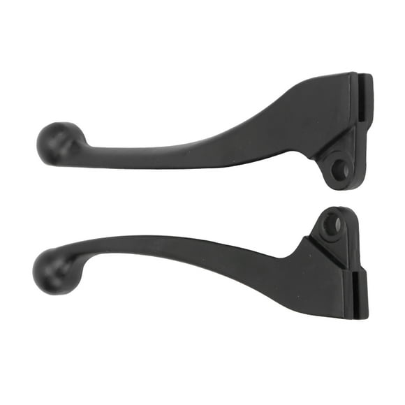 Palanca de freno, par de palancas de freno, manija de freno de tambor negra, pieza de ciclomotor, funcionamiento suave