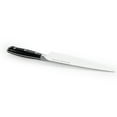 thumbnail image 3 of Think Outside The Plate 8" Chef Knife with Wood Box, Stainless Steel Blade, Corrosion Resistant, Easy to Sharpen, Triple Riveted ABS Handle, Perfect Cooking Gifts & Kitchen Knives, TOTP-CK-1B, Black, 3 of 6