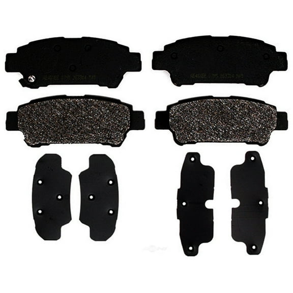 Disc Brake Pad Set Fits select: 2004-2010 TOYOTA SIENNA
