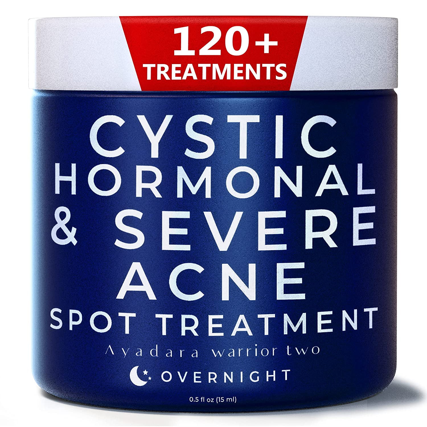 Ayadara Cystic Hormonal and Severe Acne Spot Treatment, Overnight Cream