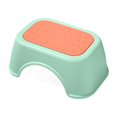 thumbnail image 4 of Taburete con escalón para niños, taburete para orinal, taburete de inodoro multifuncional, ligero y resistente, taburete de pie para baño, dormitorio, Verde, 4 of 10