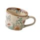 thumbnail image 4 of Taza de café de cerámica, taza de leche, regalo versátil para inauguración de casa, novedad para el hogar, agua Mariposa, 4 of 9