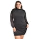 thumbnail image 1 of Vestido con mangas de lentejuela Roman Fashion /Tallas Extras, 8072 (Negro) negro 36, 1 of 5