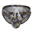 thumbnail image 1 of Trajes de baño bikini sexys para hombre, bañadores tipo slip para deportes acuáticos, bañadores tipo short para la playa., 1 of 5